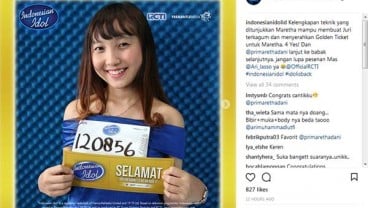 INDONESIAN IDOL: Yuk Simak Lagu Despacito Versi Keroncong dari Maretha