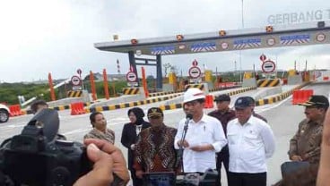 Jokowi Resmikan Tol Surabaya-Mojokerto