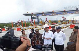Jokowi Resmikan Tol Surabaya-Mojokerto