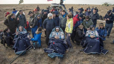 Trio Astronot Jepang, Amerika, dan Rusia Berlabuh di Stasiun Ruang Angkasa Internasional