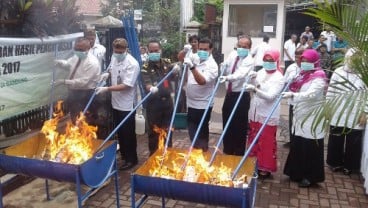 BPOM Bandung Musnahkan Produk Ilegal Senilai Rp3,4 Miliar