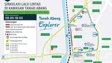 Sensasi Menerobos Kemacetan Tanah Abang dengan Transjakarta Explorer 