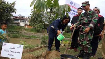 BI Sumut Gelar Aksi Bersih di Bantaran Sungai Deli