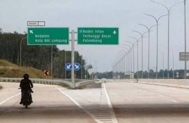 JALAN TOL : Bakauheni—Terbanggi Beroperasi Sebelum Asian Games 