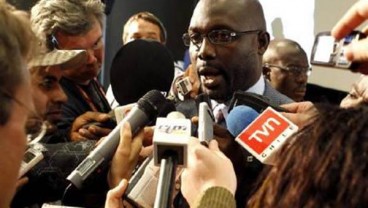 Mantan Pesepakbola George Weah Jadi Presiden Liberia