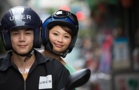 Ribuan Orang Merayakan Tahun Baru 2018 Menumpang Uber