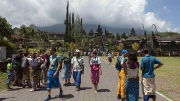 Gunung Agung : Kunjungan Wisman di Bali Justru Meningkat