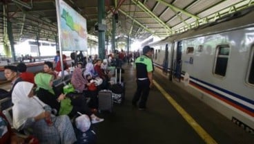 Penumpang Kereta Api Naik 5% Selama Libur Akhir Tahun