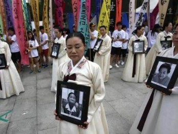 JUGUN IANFU : Jepang Tak Ingin Korsel Revisi Kesepakatan Soal Tragedi 
