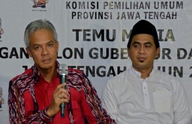 Ganjar Pranowo Jemput Surat Rekomendasi Golkar ke Jakarta