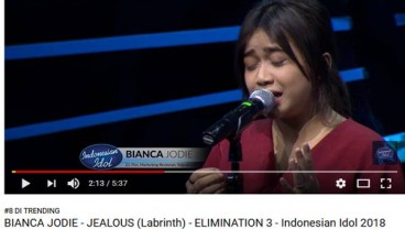   INDONESIA IDOL 2017: Wow, Video Jodie di Youtube Sudah Ditonton 7,1 Juta Kali