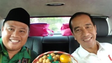 PILGUB JABAR 2018: Semobil Dengan Jokowi, Bupati Uu Baper