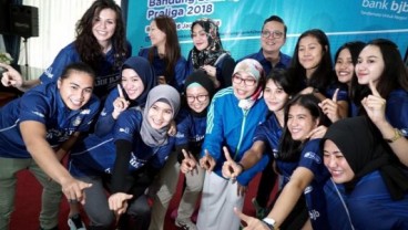 Bank bjb Launching Tim Voli Putri Proliga 2018