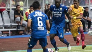 Hasil Piala Presiden: Persib Buka Kemenangan, 1-0 vs Sriwijaya FC