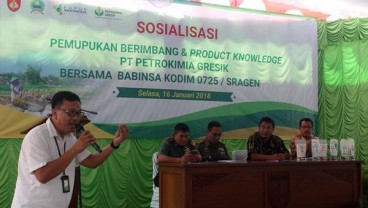 PUPUK ABAL-ABAL: Petrokimia Gresik Gandeng TNI di Sragen