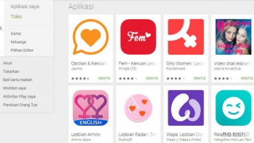 Google Diminta Copot Aplikasi LGBT di Playstore