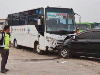 Bus dan Truk Dominasi Kecelakaan Moda Darat