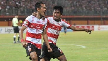 Hasil Piala Presiden: Madura United Bantai Perseru Skor 5-0