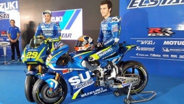 2 Pebalap Suzuki Ecstar MotoGP Bakal Jumpa Fans di Sirkuit Sentul