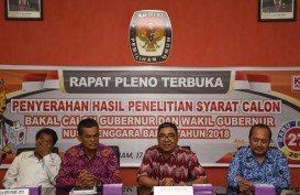 Pilgub NTB 2018, Bapaslon Diminta Segera Lengkapi Berkas   