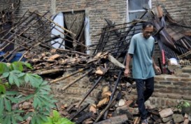 341 Bangunan di Banten Rusak Akibat Gempa Kemarin