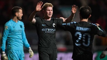 Manchester City Lolos ke Final Piala Liga Inggris