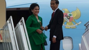 Daun Sirih & Kalungan Bunga Sambut Kedatangan Presiden Jokowi di Sri Lanka