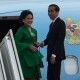 Daun Sirih & Kalungan Bunga Sambut Kedatangan Presiden Jokowi di Sri Lanka
