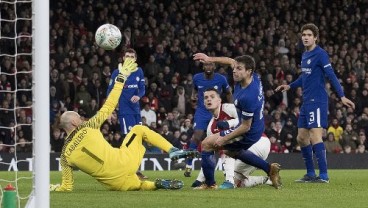 PIALA LIGA INGGRIS: Kalahkan Chelsea, Arsenal Tantang Man City di Final