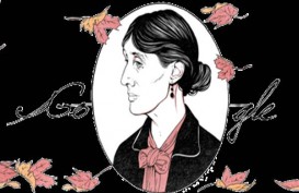 Virginia Woolf, Penulis Novel yang Bunuh Diri, Muncul di Google Doodle 