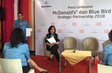 Tingkatkan Layanan, Blue Bird dan McDonalds Tandatangani Kerjasama