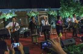 Hibur Projo, Dua Menteri Nyanyikan 4 Lagu