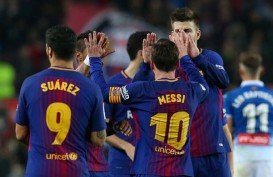 Hasil Copa del Rey: Gol Suarez & Messi Bawa Barcelona ke Semifinal