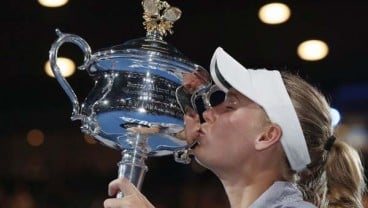 Gasak Halep, Wozniacki Juara Tenis Australia Terbuka