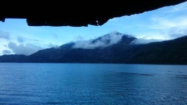 Keindahan Danau Batur Terancam Sedimentasi1.993 meter kubik per tahun