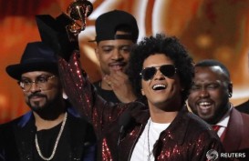 Bruno Mars Raih Penghargaan Rekaman Terbaik Grammy 2018