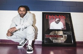 Kendrick Lamar Curi Perhatian dengan 5 Penghargaan Grammy 2018