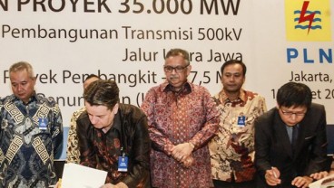 Proyek 35.000 MW: Pembangkit yang Beroperasi Belum Mencapai 10%