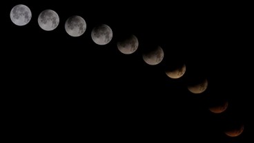 GERHANA BULAN TOTAL: Kemenag Sebarkan Tata Cara Salat Khusuf. Ini Rinciannya 