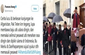 KUNJUNGAN KE AFGHANISTAN: Cerita Lucu Teten Masduki Pakai Selimut Pesawat