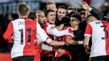 Feyenoord Lolos ke Semifinal Piala Belanda, Hajar PSV 2-0