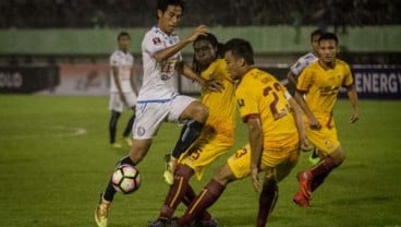 Hasil Piala Presiden: Sriwijaya Hajar Arema, Lolos ke Semifinal