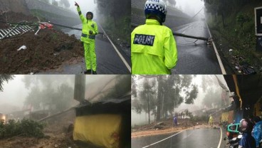 Tanah Longsor di Puncak Bogor. Ini Foto Situasi Terakhir