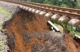 Longsor di Puncak, Perjalanan KA Bogor-Sukabumi Dibatalkan