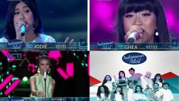 INDONESIAN IDOL 2017:  Idol Lovers Semangati Jodie, Ghea dan Withney 