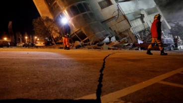 2 Orang Tewas Setelah Taiwan Diguncang Gempa 6,4 SR