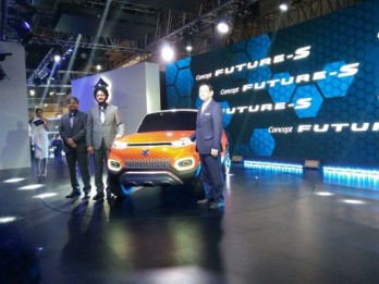 LAPORAN DARI INDIA: Rilis Konsep Future S, Begini Tampilan SUV Kompak Terbaru Suzuki
