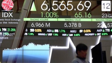 TRANSAKSI SAHAM 7 FEBRUARI: Asing Catat Net Sell Rp469,06 Miliar