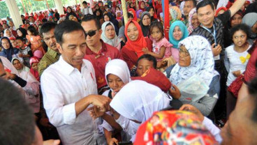 Kunker ke Sumbar, Presiden Jokowi Tinjau Pembangunan Embung Desa