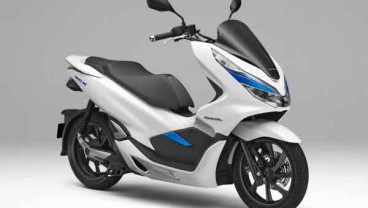 Honda Luncurkan Skuter Elektrik PCX Baterai Lepas, Ini Penampakannya